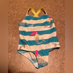 Mini Boden Mermaid Swimsuit - Size 2/3